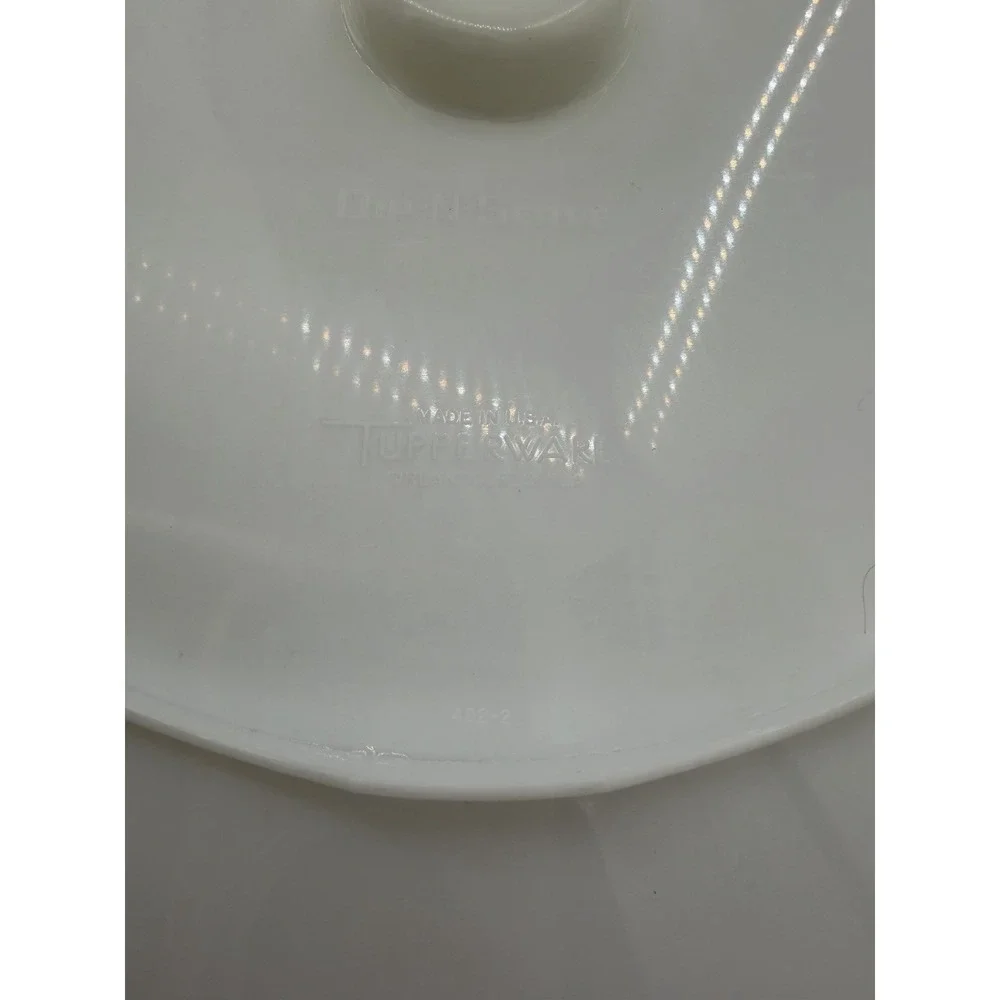 🥨‎ Vintage Tupperware Dip‑N‑Serve / Chip‑N‑Dip Serving Tray #492‑2 1954 • EUC